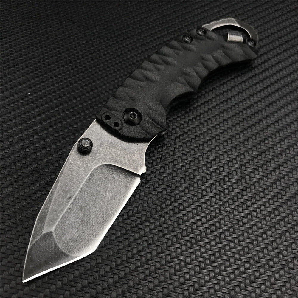 Outdoor Wilderness Survival Self-defense Camping Knife Portable Folding