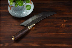 Handmade Forged Bone Chopper, Hammer Kitchen Butcher Knife, High Carbon Stainless Steel, Kitchen Chopper, Cleaver Chef Cooking Tools