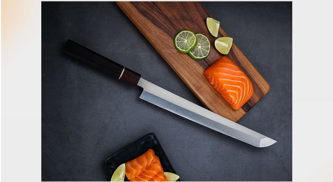 Japanese Stainless Steel Sashimi Sushi Knife