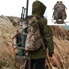 Outdoor Camouflage Tactical Rifle Backpack Mountaineering Camping Travel Bag