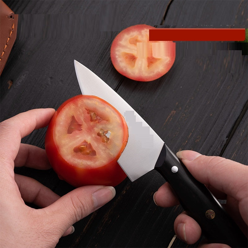 Outdoor 4-inch Chef's Versatile Fruit Cutting Carving Knife