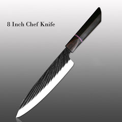 Stainless Steel Hand Forged Kitchen Knife