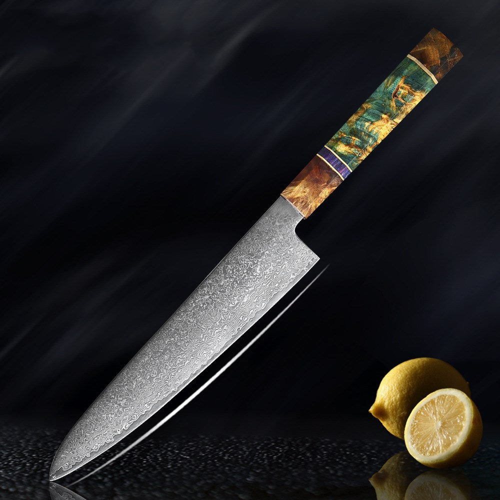 5pcs - Japanese Knife Set,Damascus Stell,Damascus Chef Knife Set,8’’ Damascus Kitchen Knife,Gift for Chef