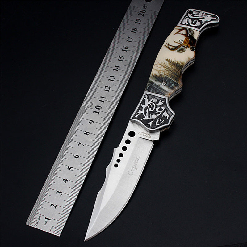 Outdoor High Hardness Mini Handmade Creative Folding Knife