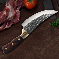 Boning Knife, Outdoor Hunting Camping Knife, Handmade Forged Knife, Kitchen Knife, Stainless Steel Butcher Boning Meat Cleaver