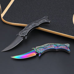 Portable Outdoor Survival Multi Function Folding Knife