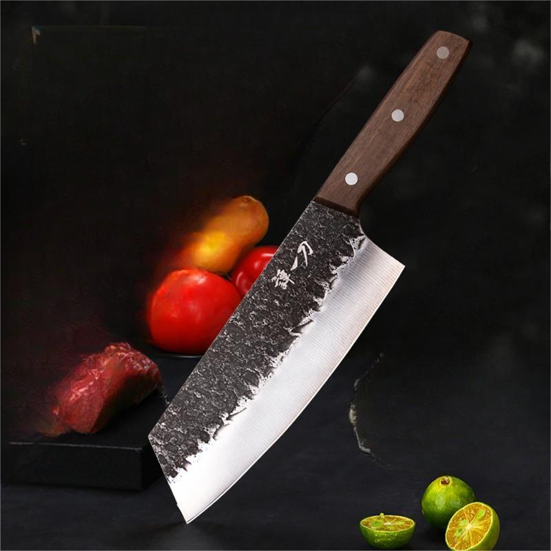 Handmade Damascus Cleaver chopper butcher knife Chef knife Kitchen knife fixed blade