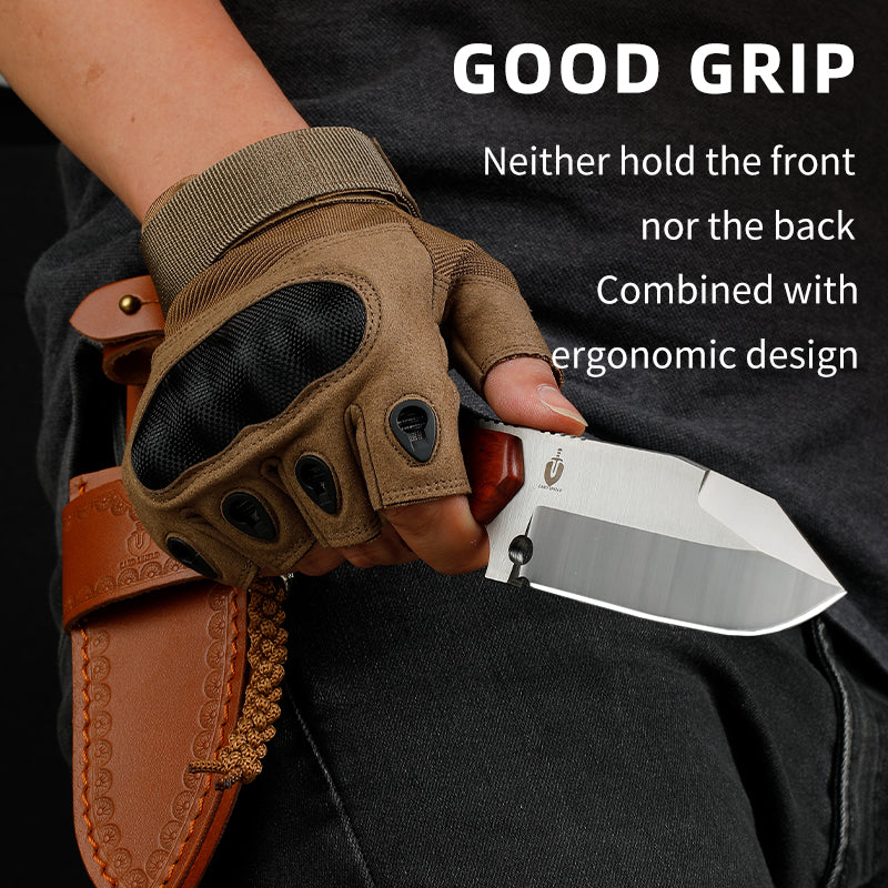 Outdoor Field Survival Knife Self-defense Integrated Keel