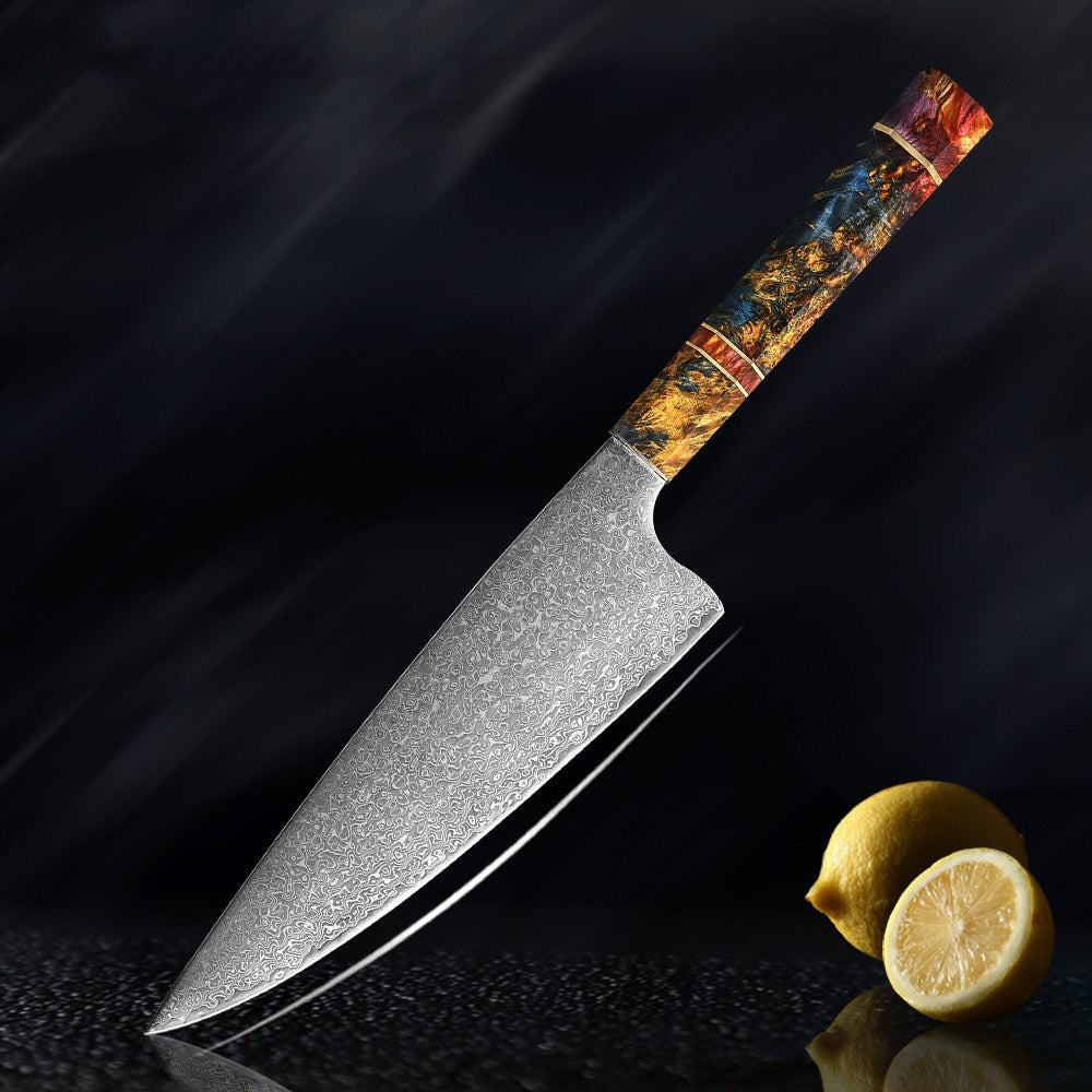 5pcs - Japanese Knife Set,Damascus Stell,Damascus Chef Knife Set,8’’ Damascus Kitchen Knife,Gift for Chef