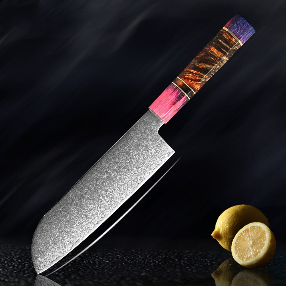 5pcs - Japanese Knife Set,Damascus Stell,Damascus Chef Knife Set,8’’ Damascus Kitchen Knife,Gift for Chef