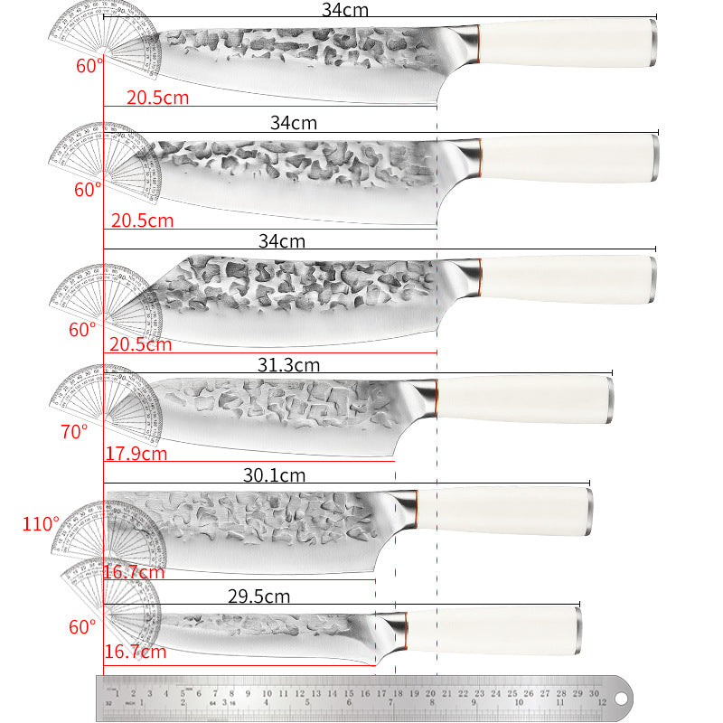 Kitchen Knive Set, Damascus Handmade Knife Set Stainless-Steel Chef Knife ,Gift for Chef