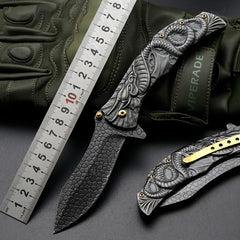 Stainless Steel Folding Outdoor Fruit Knife Travel