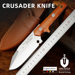 Outdoor Field Survival Knife Self-defense Integrated Keel