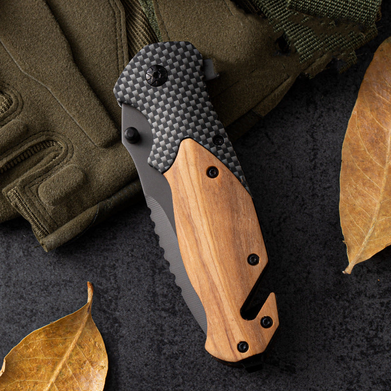 Outdoor Knife Self Defense Military Knife High Hardness