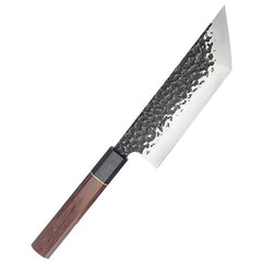 Forged Hammer Pattern Octagonal Handle Multi-purpose Knife For Cooking