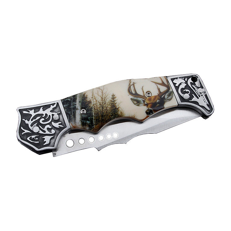 Outdoor High Hardness Mini Handmade Creative Folding Knife