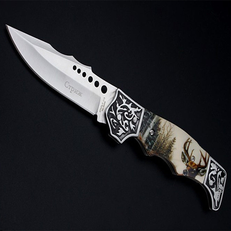 Outdoor High Hardness Mini Handmade Creative Folding Knife