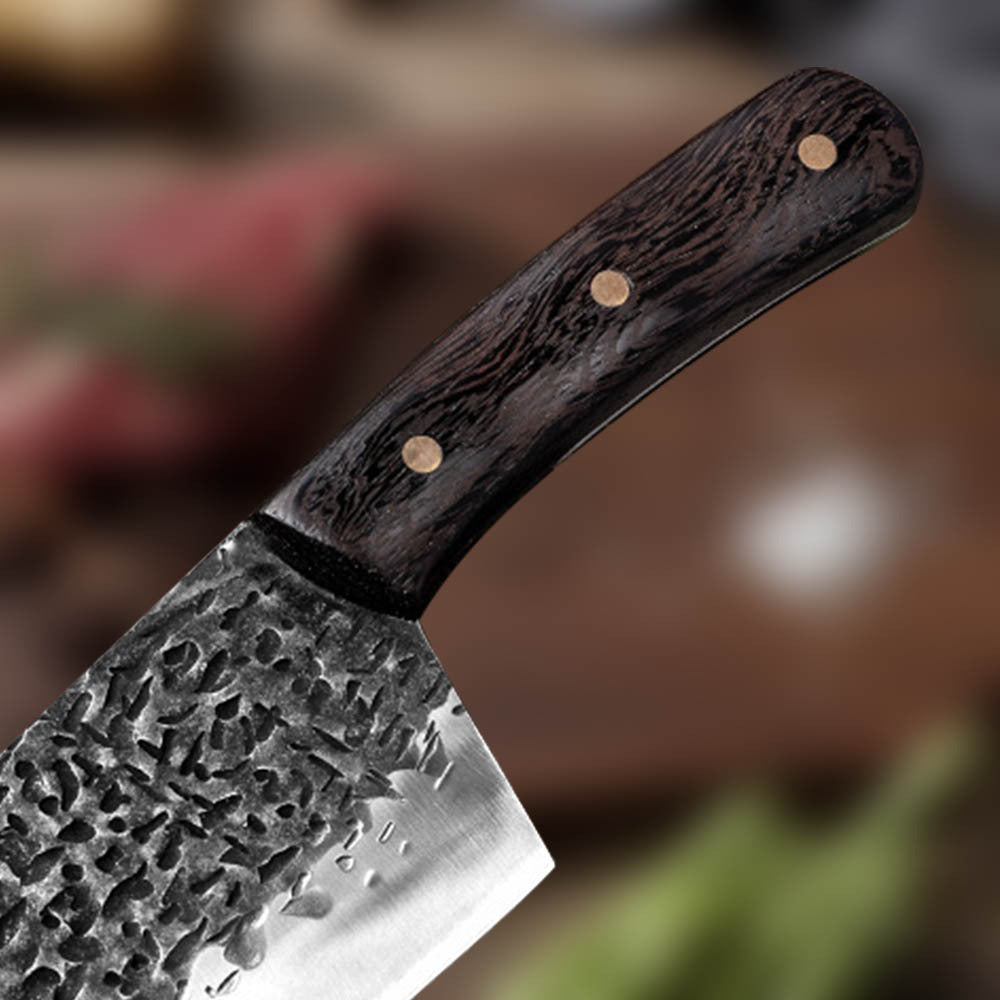 Handmade German Chef, Cleaver Chef, Slicer Santoku Utility Knives, High Quality Hand-forged Kitchen Tools, 5Cr15MoV Chef's Accessories