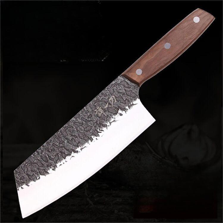 Handmade Damascus Cleaver chopper butcher knife Chef knife Kitchen knife fixed blade